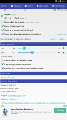 PDF Reader Classic android App screenshot 6